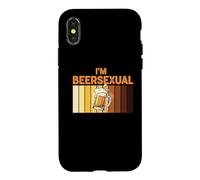Carcasa para iPhone X/XS I'm Beersexual Love For Beer Drinking LGBTQ