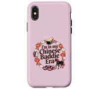 Carcasa para iPhone X/XS I'm IN MY Chinese Baddie ERA Té de Manzana hervida