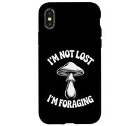 Carcasa para iPhone X/XS I'm Not Lost I'm Foraging Mycologist Mushroom