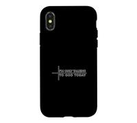 Carcasa para iPhone X/XS I'm Only Talking To God Today