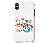 Carcasa para iPhone X/XS Improvisación Is My Jam Actores Diversión Improvisación Artista Diseño