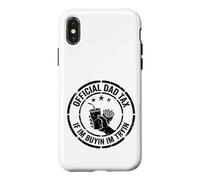 Carcasa para iPhone X/XS Impuesto Oficial para papá si Estoy comprando Estoy Tratando Divertido