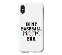 Carcasa para iPhone X/XS In My Baseball Mom Era Cheer Fan Baseball Mama Game Day