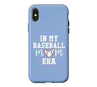 Carcasa para iPhone X/XS In My Baseball Mom Era Cheer Fan Baseball Mama Game Day