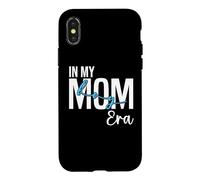 Carcasa para iPhone X/XS In My Boy Mom Era Women Boy Mom Merch,Outnumbered by Boys