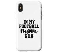 Carcasa para iPhone X/XS In My Football Mom Era Cheer Sports Game Day Football Mama