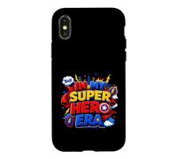 Carcasa para iPhone X/XS In My Heroic Adventure Era Kids Acción Diseño Gráfico