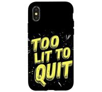 Carcasa para iPhone X/XS Increíble Demasiado Iluminado para Dejar de Decir para niños y niñas