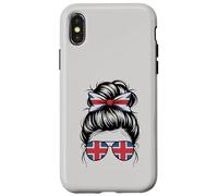 Carcasa para iPhone X/XS Inglaterra Born Pride Flag Match Favorite Game Day