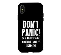 Carcasa para iPhone X/XS Inspector de Seguridad Marítima