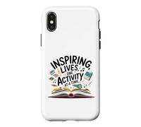 Carcasa para iPhone X/XS Inspirando Vidas una Actividad a la Vez