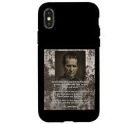 Carcasa para iPhone X/XS Inspire with Saint John Bosco Quote Design for Faith Lovers