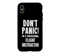 Carcasa para iPhone X/XS Instructor de Vuelo