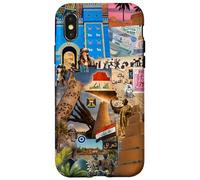 Carcasa para iPhone X/XS Irak Bagdad Irak Home IRQ Diseño de Mapa iraquí I Love Irak Flag
