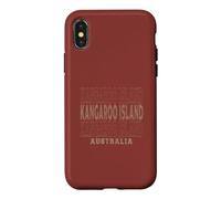Carcasa para iPhone X/XS Isla Canguro Vintage Australia