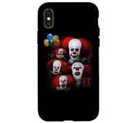 Carcasa para iPhone X/XS IT: TV Mini Series Many Faces of Pennywise