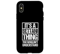 Carcasa para iPhone X/XS It's A Bettani Thing You Wouldn't Understand Surname Name