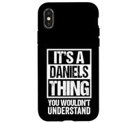 Carcasa para iPhone X/XS It's A Daniels Thing You Wouldn't Understand Surname Name