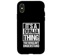 Carcasa para iPhone X/XS It's A Dunja Thing You Wouldn't Understand First Name