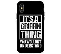 Carcasa para iPhone X/XS It's A Griffin Thing You Wouldn't Understand Family Name