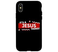Carcasa para iPhone X/XS It's a Jesus Thing Funny Jesus Christ Cross For Christians