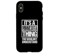 Carcasa para iPhone X/XS It's A Minnesota Thing You Wouldn't Understand Saint Paul
