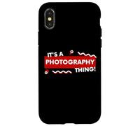 Carcasa para iPhone X/XS It's a Photography Thing Funny Photographer Lighting Gear