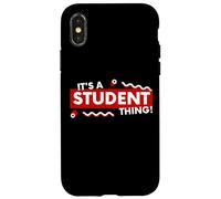 Carcasa para iPhone X/XS It's a Student Thing Funny Back To School Undergrad College