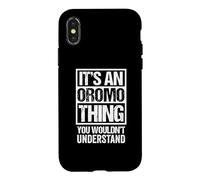Carcasa para iPhone X/XS It's An Oromo Thing You Wouldn't Understand Oromoo Ethiopia
