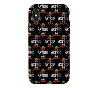 Carcasa para iPhone X/XS It's Astrid Elf - Nombre Personalizado Divertido de Navidad Astrid
