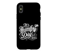 Carcasa para iPhone X/XS It's Hump Day Miércoles Celebración Humor Gráfico Divertido