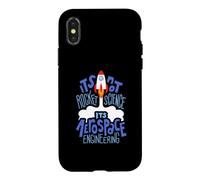 Carcasa para iPhone X/XS It's Not Rocket Science It's Aerospace Engineering Apparel