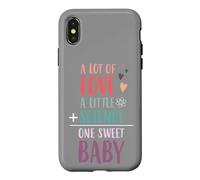 Carcasa para iPhone X/XS IVF Bebé Matemáticas Ecuación Lindo Infertilidad Embabies