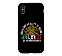 Carcasa para iPhone X/XS Jalisco Mexican Hispanic Heritage Month Flag Proud México