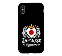 Carcasa para iPhone X/XS Japanese Queen Japan Flag Proud Japanese Woman