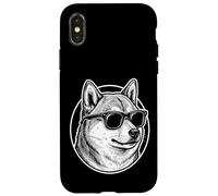 Carcasa para iPhone X/XS Japón Shiba Inu Kimono Tokio Kawaii Perro