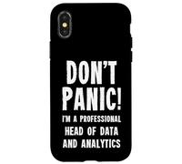 Carcasa para iPhone X/XS Jefe de Datos y Análisis