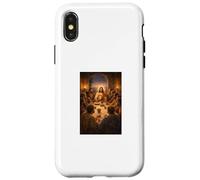 Carcasa para iPhone X/XS Jesucristo Última Cena Doce Apóstoles Sagrada Comunión