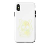 Carcasa para iPhone X/XS Jimothy Mapache Meme Bosque del Dragón Luna mística Cottagecore