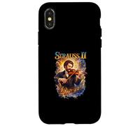 Carcasa para iPhone X/XS Johann Strauss II Compositor
