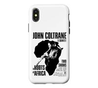 Carcasa para iPhone X/XS John Coltrane Raíces de África Centro Olatunji Nueva York 1967