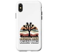 Carcasa para iPhone X/XS Joshua Tree Desert Vibes Puesta del Sol Paisaje Arte