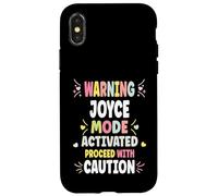 Carcasa para iPhone X/XS Joyce Personalized Women's Gift Custom Joyce