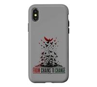 Carcasa para iPhone X/XS Juneteenth Freedom Day from Chains to Change