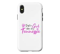 Carcasa para iPhone X/XS Just A Girl Who Loves Tennessee