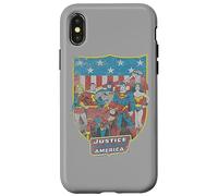 Carcasa para iPhone X/XS Justice League American Shield