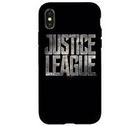 Carcasa para iPhone X/XS Justice League Movie Metal Logo
