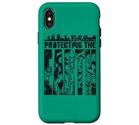 Carcasa para iPhone X/XS Justice League Protecting The Earth