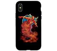 Carcasa para iPhone X/XS Justice League Red Tornado Cloud