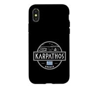 Carcasa para iPhone X/XS Karpathos Grecia Vela Aventura Náutica